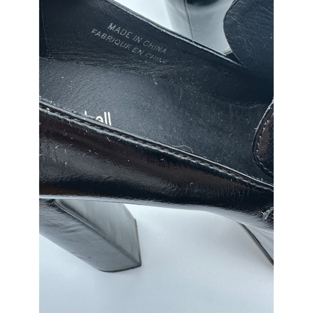 Jeffrey Campbell Long Last Platform Penny Loafers in Black Size 8.5 whimsigoth - Picture 14 of 15